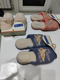 Pantofole donna nuove invernali