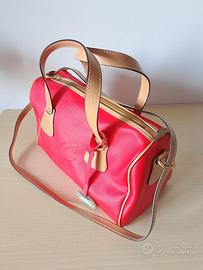 Gattinoni borsa bauletto rosso corallo