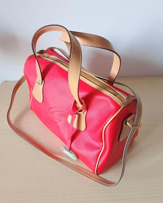 Gattinoni borsa bauletto rosso corallo