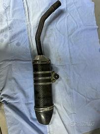 Silenziatore  scalvini KTM 125 SX Cross