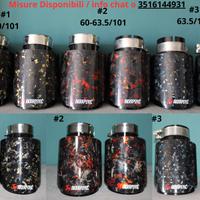 Terminali di scarico akrapovic