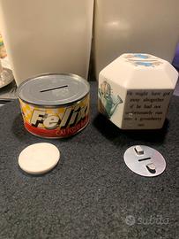 Salvadanai 1980: Wedgwood e Felix cat (singoli)