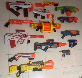 lotto giocattoli collezione nerf