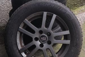 gomme neve complete cerchio in lega