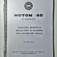 Motom 48 catalogo ricambi 