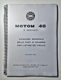 Motom 48 catalogo ricambi 