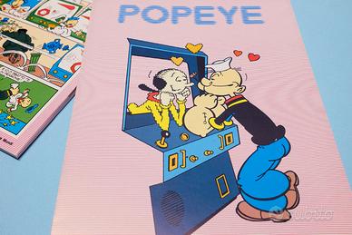 Serie quaderni popeye braccio di ferro vintage