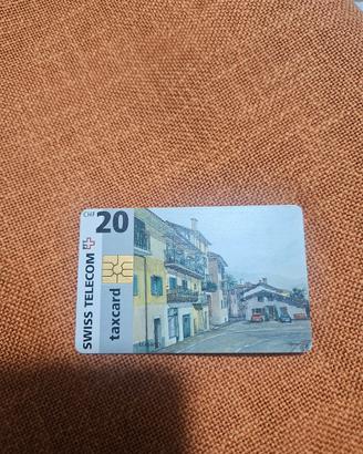 carta telefonica Swiss Telecom