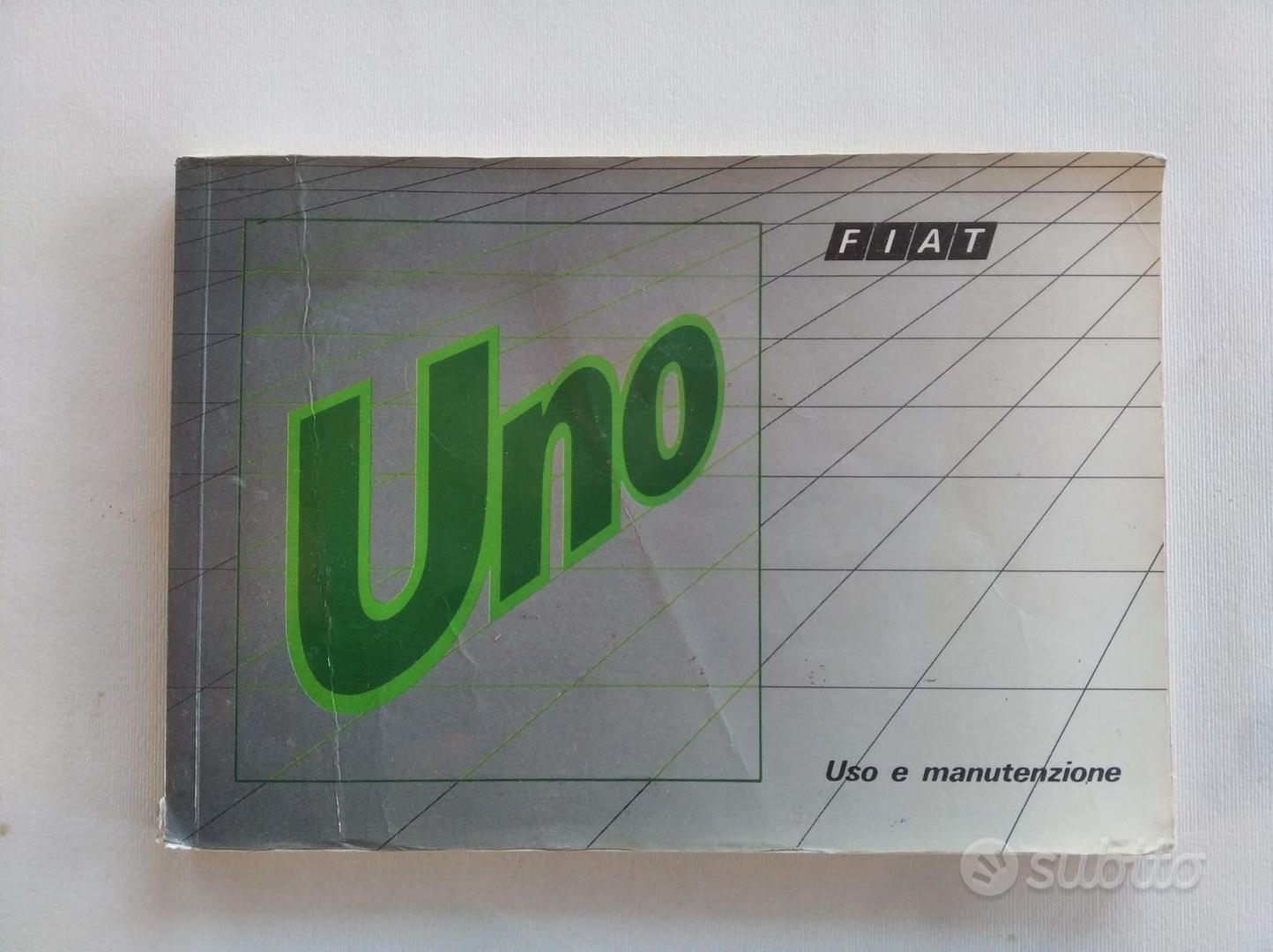 FIAT UNO Turbo i.e. USO MANUTENZIONE 1990 Libri e Riviste In vendita a Treviso