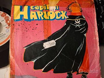 Vinile 45  Capitan Harlock The Planet Robots 1979