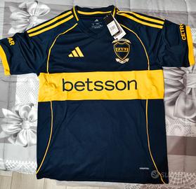 maglia Boca juniors 25 26 taglia XL 120 anniver.