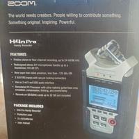 Registratore professionale Zoom H4n Pro