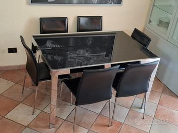 tavolo e 6 sedie Calligaris