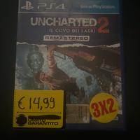 Uncharted 2+3 PS4 - Avventura epica usati