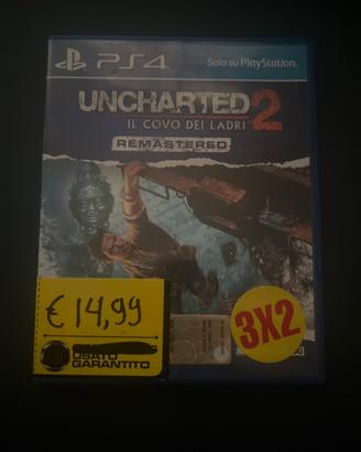 Uncharted 2+3 PS4 - Avventura epica usati