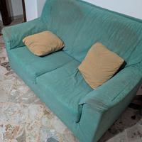 Divano 2 posti con letto estraibile