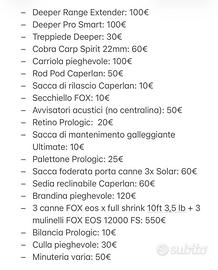 Attrezzatura da pesca