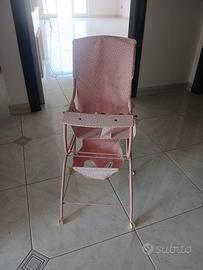Seggiolino/Girello per bambole - Anni '70