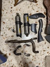 Scarico arrow thunder con collettori e paracalore