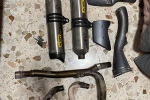 Scarico arrow thunder con collettori e paracalore