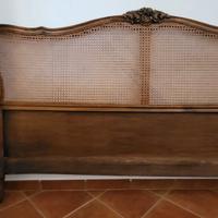 Letto matrimoniale paglia di Vienna 