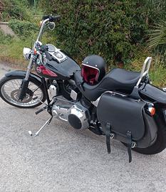 Borsa in Cuoio per Harley Davidson Dyna/Softail 
