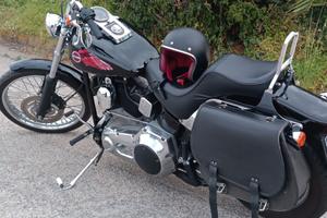 Borsa in Cuoio per Harley Davidson Dyna/Softail 