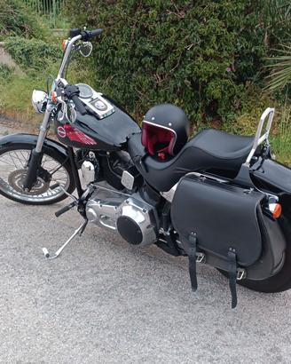 Borsa in Cuoio per Harley Davidson Dyna/Softail 