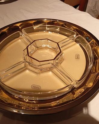 Set Gottinghen  -Oro zecchino, cristallo e acciaio