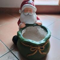 Porta vaso babbo natale