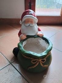 Porta vaso babbo natale