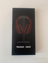 Stand per cuffie nero, nuovo