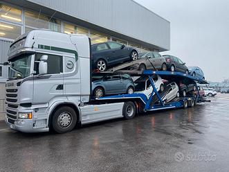 Semirimorchio Bisarca Kassbohrer Trasporto Auto