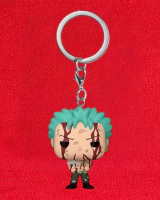 Portachiavi One Piece  4 cm Zoro Nothing Happened