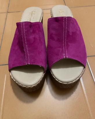 Sabot con zeppa nuovi
