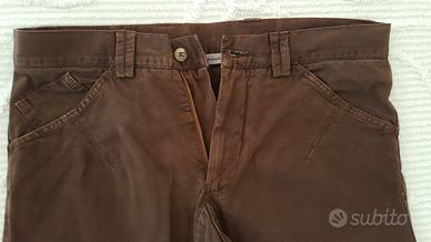 Pantaloni chinos marroni tg 48 usati pochissimo