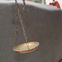 bilancia antica in ottone.