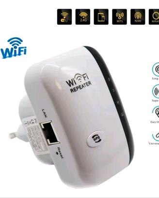 Ripetitore Wifi - Range Extender 2.4 Ghz 300 Mbps