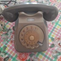 Telefono a cornetta anni 70 grigio