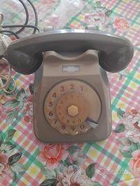 Telefono a cornetta anni 70 grigio