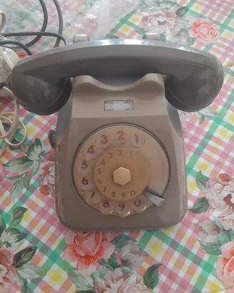 Telefono a cornetta anni 70 grigio