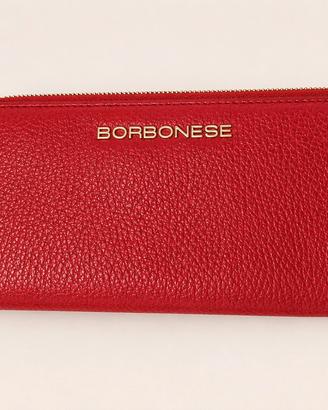 Portafoglio Borbonese donna rosso