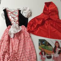 Costume di Carnevale da bambina, Cappuccetto Rosso
