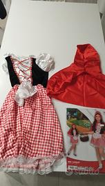 Costume di Carnevale da bambina, Cappuccetto Rosso