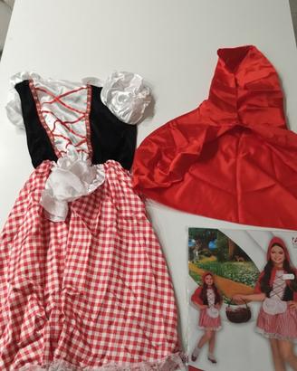 Costume di Carnevale da bambina, Cappuccetto Rosso
