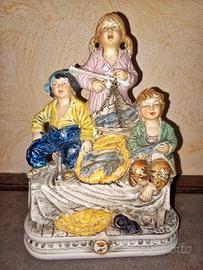 Atmosfera napoletana in ceramica.