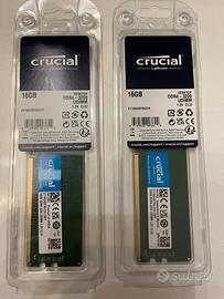 Ram ddr4 crucial 32gb 2*16gb