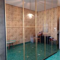 Armadio specchio fumé