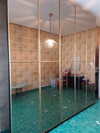 Armadio specchio fumé