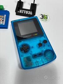 Game Boy Color Blue + Pokémon Blu Omaggio